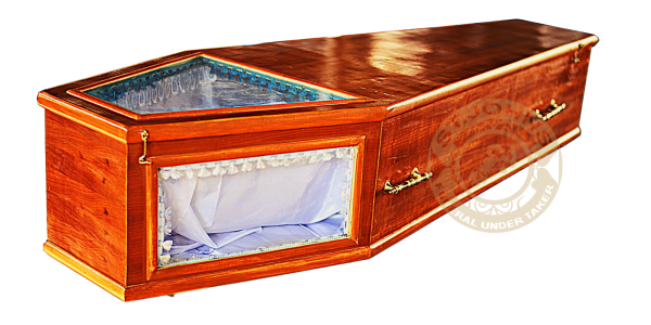 0109  Model: Face view Glass coffin